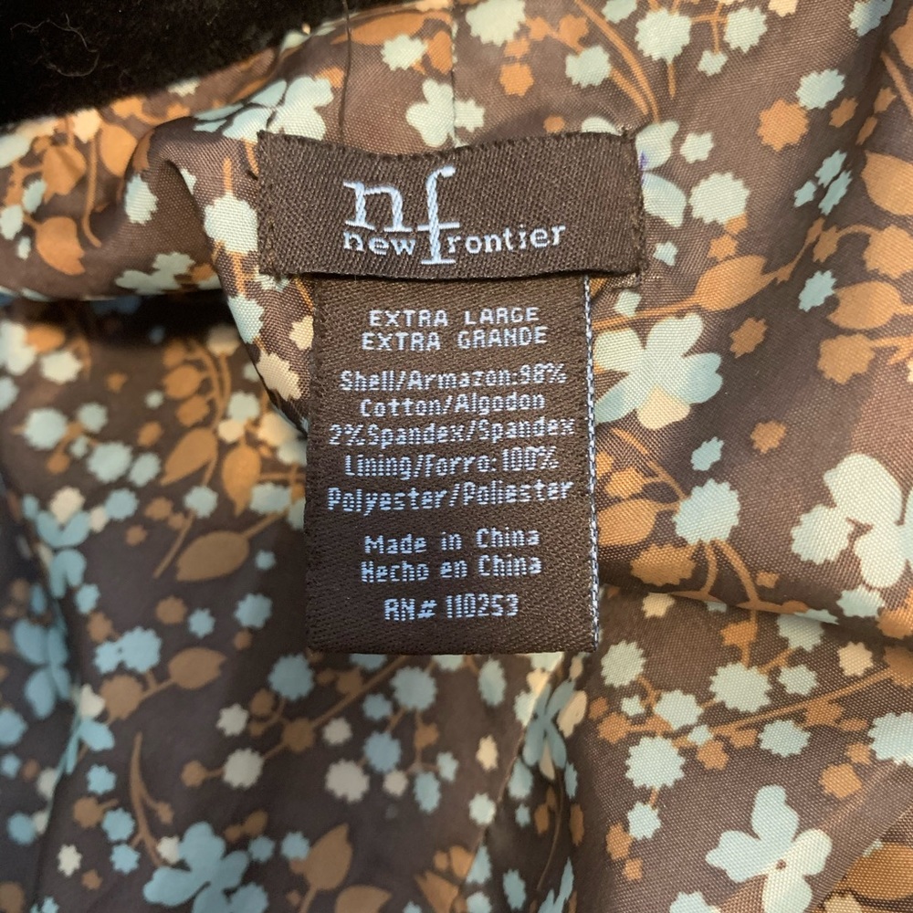 🔴 Black corduroy jacket - Picture 5 of 5